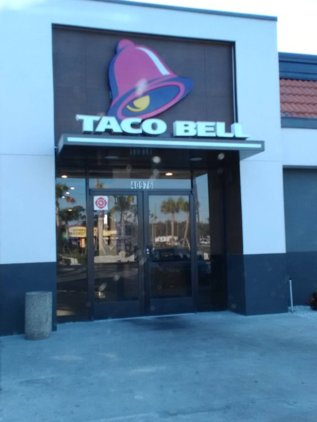 Taco Bell | meal takeaway | 40976 US Hwy 19 N, Tarpon Springs, FL 34689, USA | 7279376207 OR +1 727-937-6207