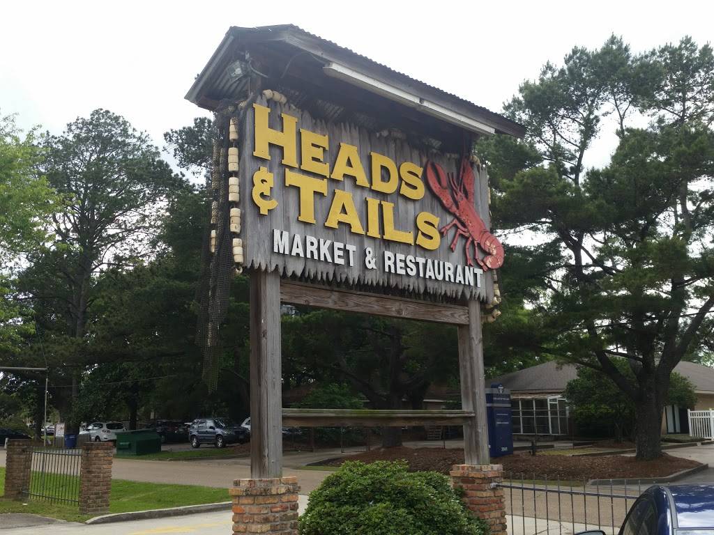 Heads & Tails Seafood | restaurant | 2070 Silverside Dr, Baton Rouge, LA 70808, USA | 2257672525 OR +1 225-767-2525