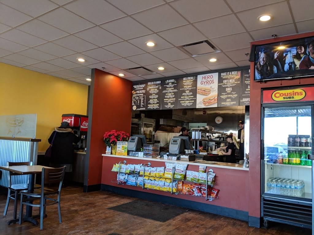 Cousins Subs | meal takeaway | 7495 W Layton Ave, Greenfield, WI 53220, USA | 4142826900 OR +1 414-282-6900