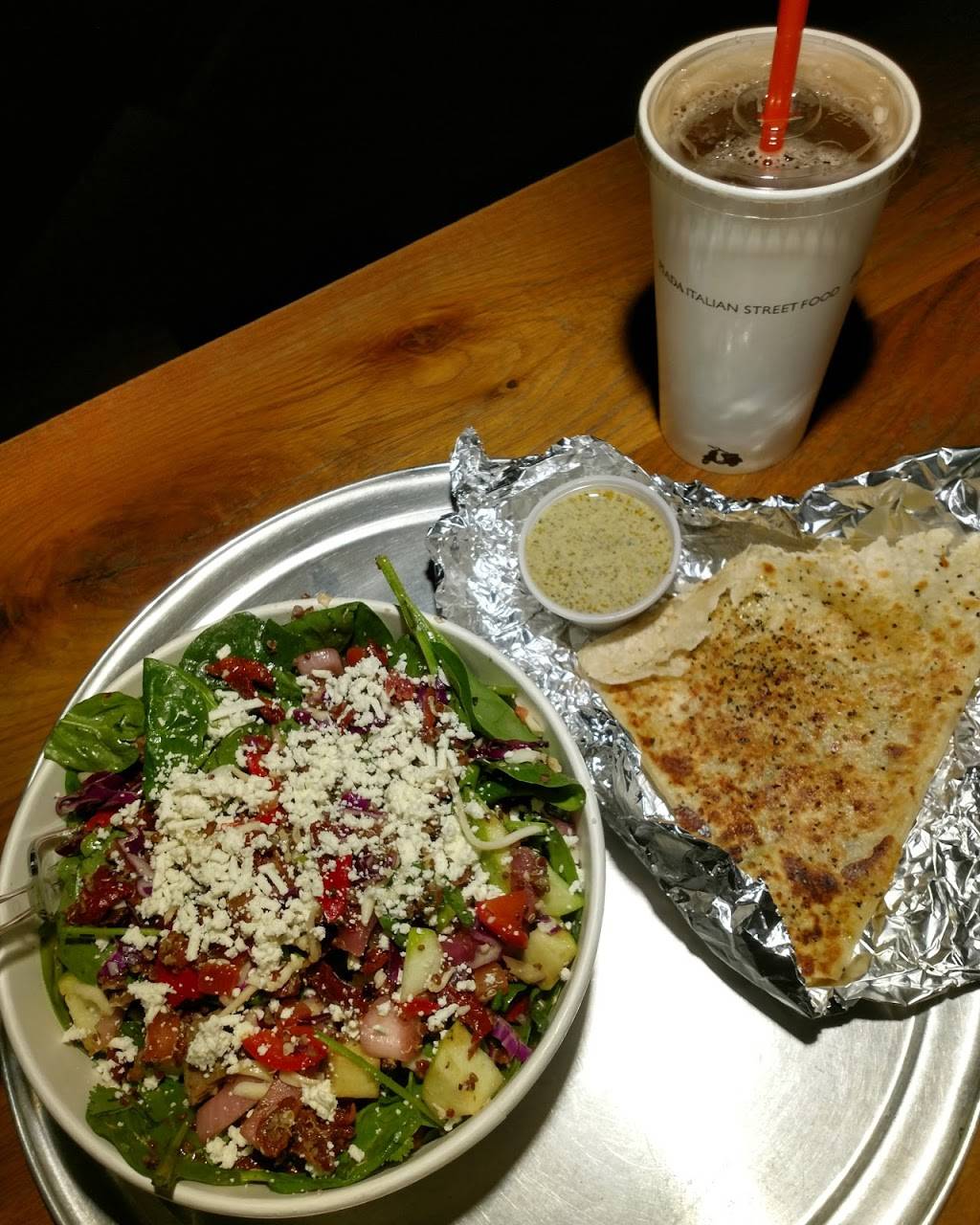 Piada Italian Street Food | restaurant | 8601 River Crossing Blvd, Indianapolis, IN 46240, USA | 3175819955 OR +1 317-581-9955