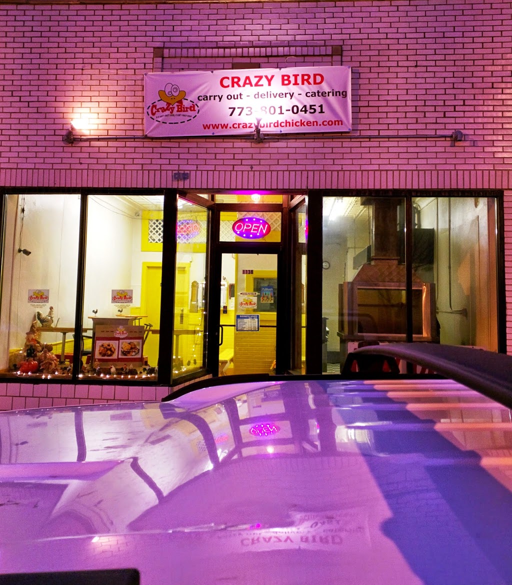 Crazy Bird Chicken | restaurant | 1160 W Grand Ave, Chicago, IL 60642, USA | 3128775684 OR +1 312-877-5684