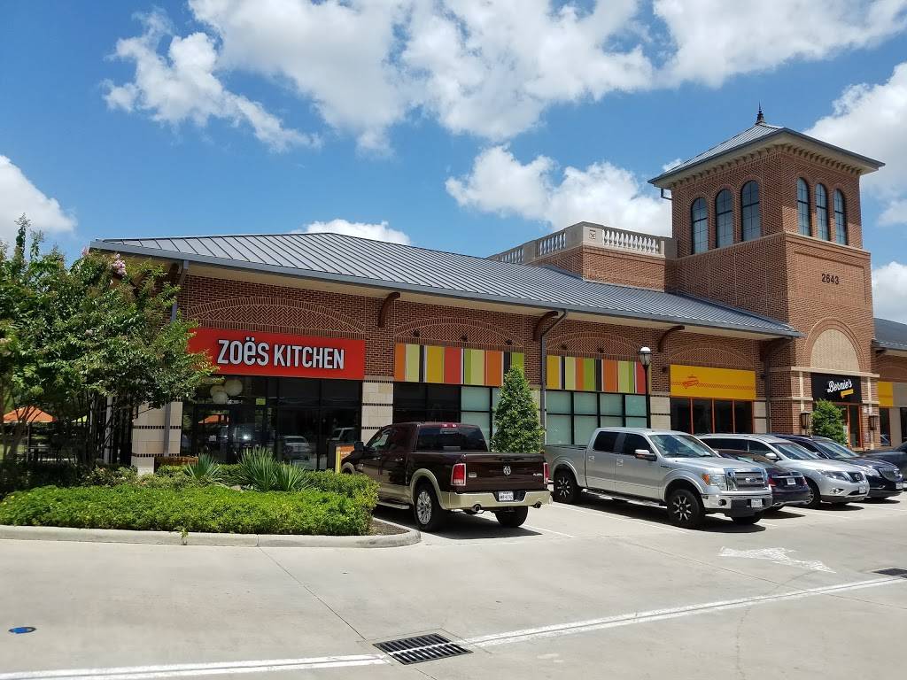 Zoës Kitchen | restaurant | 2643 Commercial Center Blvd Ste C300, Katy, TX 77494, USA | 2813471017 OR +1 281-347-1017