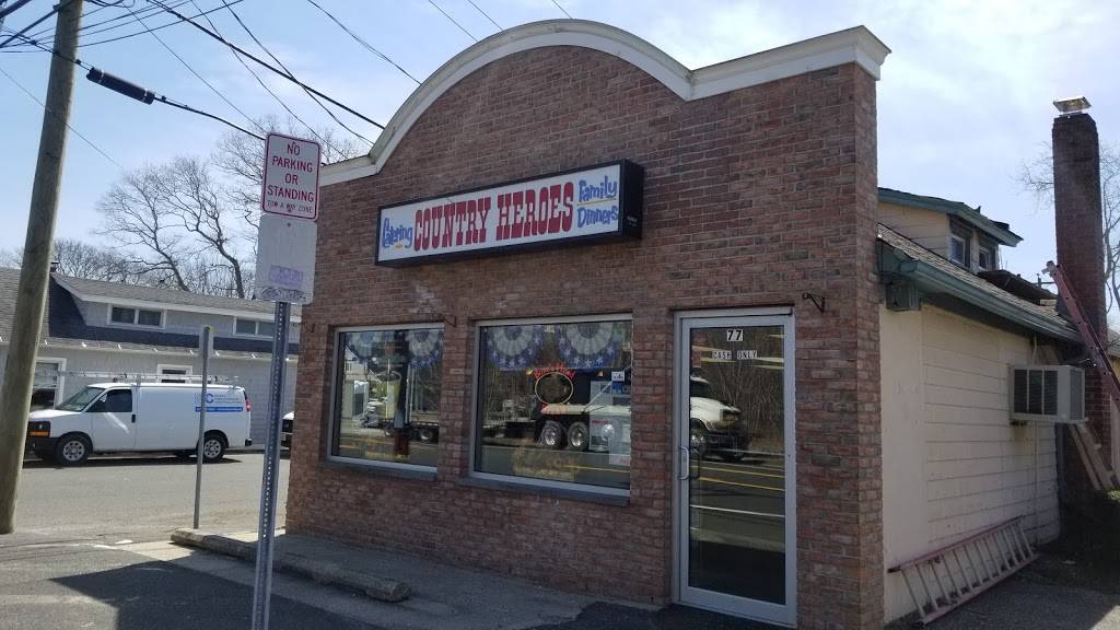 Country Heroes | meal takeaway | 77 Montauk Hwy, Westhampton Beach, NY 11978, USA | 6312886568 OR +1 631-288-6568