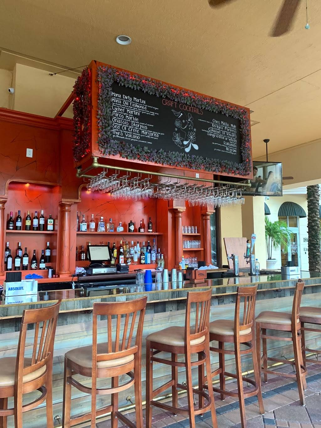 Mana Greek Bistro | restaurant | 1880 N Congress Ave #190, Boynton Beach, FL 33426, USA | 5617708646 OR +1 561-770-8646