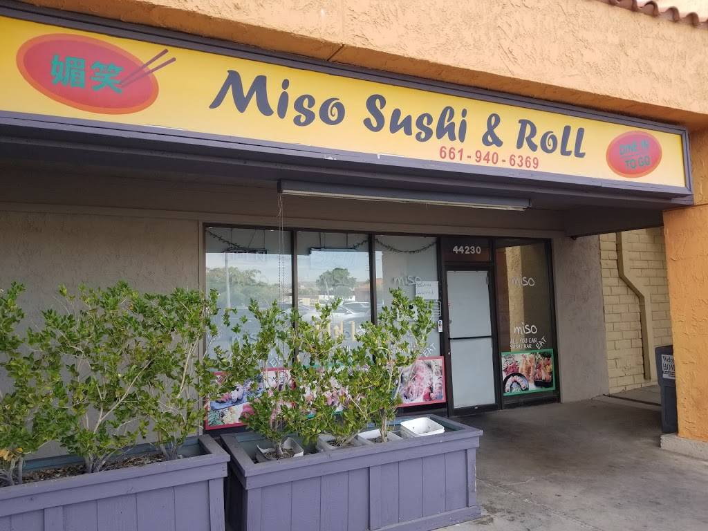 Miso Sushi | restaurant | 44230 10th St W, Lancaster, CA 93534, USA | 6619406369 OR +1 661-940-6369