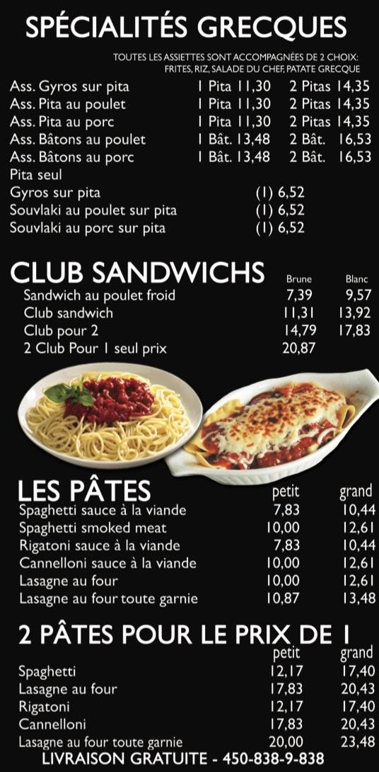 Pizza Laplaine 2 Pour 1 | restaurant | 10551 Boulevard Laurier #135, Terrebonne, QC J7M 1V5, Canada | 4508389838 OR +1 450-838-9838