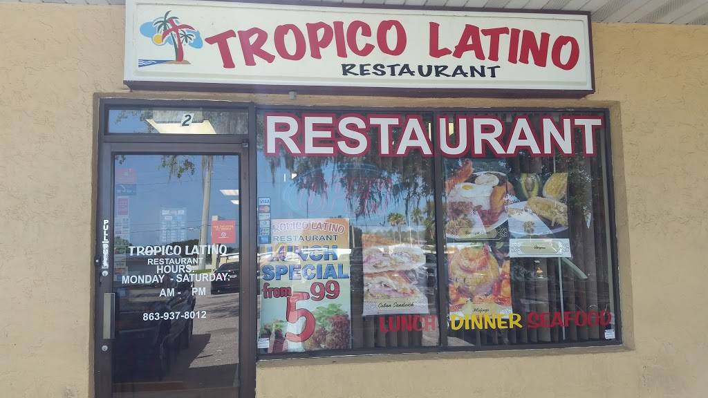 Tropical Latino Restaurant | restaurant | 5100 U.S. 98 N Suite # 2, Lakeland, FL 33809, USA | 8639378012 OR +1 863-937-8012