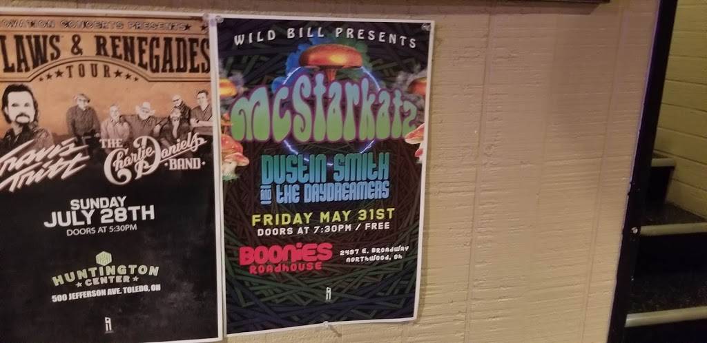 Boonies Bar & Grill | restaurant | 2497 E Broadway St, Northwood, OH 43619, USA | 5673124272 OR +1 567-312-4272