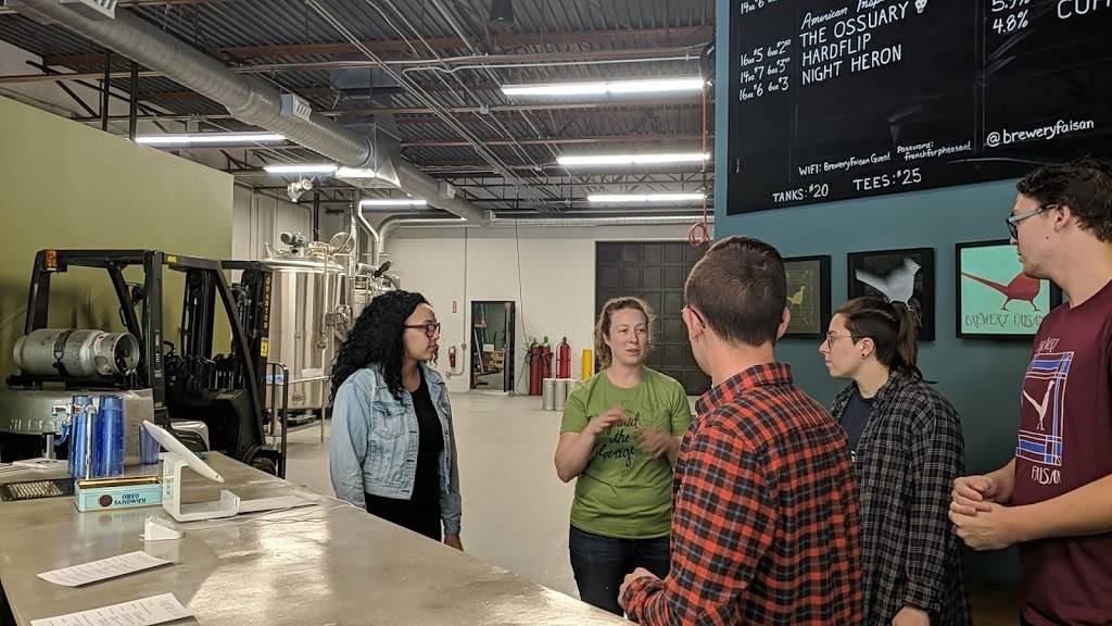 Brewery Faisan | restaurant | 1087 Beaufait St, Detroit, MI 48207, USA | 3132902987 OR +1 313-290-2987
