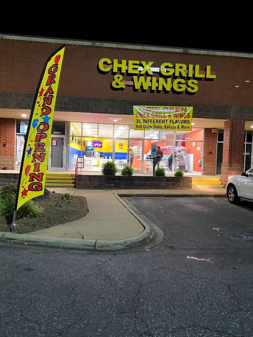 Chex grill & wings | restaurant | 2930 E Franklin Blvd Suit 2, Gastonia, NC 28056, USA | 9808887123 OR +1 980-888-7123