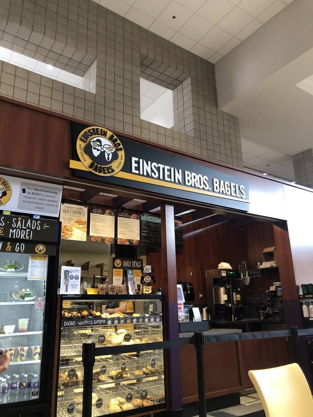 Einstein Bros. Bagels | bakery | 7, Centennial Student Union (SU), Mankato, MN 56001, USA | 5073891371 OR +1 507-389-1371