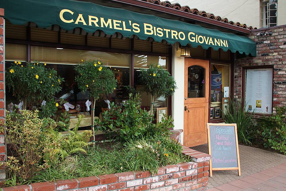 Carmels Bistro Giovanni | restaurant | San Carlos & 5th Avenue, Carmel-By-The-Sea, CA 93921, USA | 8316266003 OR +1 831-626-6003