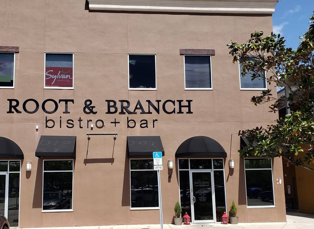Root & Branch bistro + bar | restaurant | 1200 Oakley Seaver Dr #102, Clermont, FL 34711, USA | 3527084529 OR +1 352-708-4529
