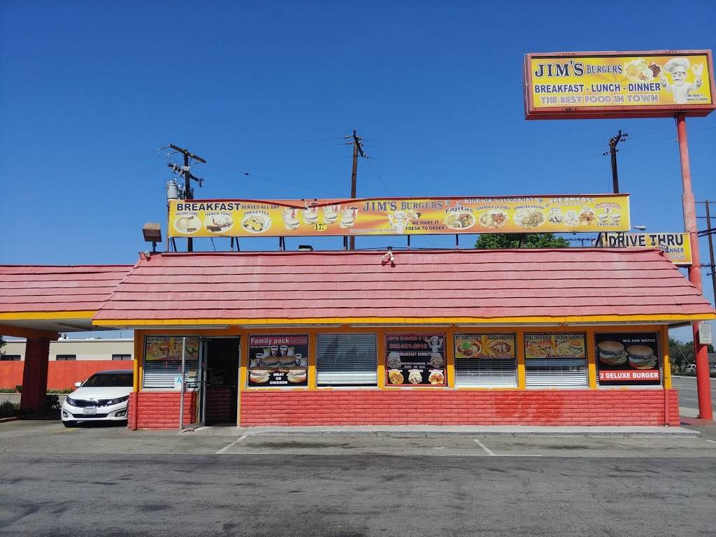 Jims Burgers #12 | restaurant | 13844 Imperial Hwy, La Mirada, CA 90638, USA | 5629212016 OR +1 562-921-2016