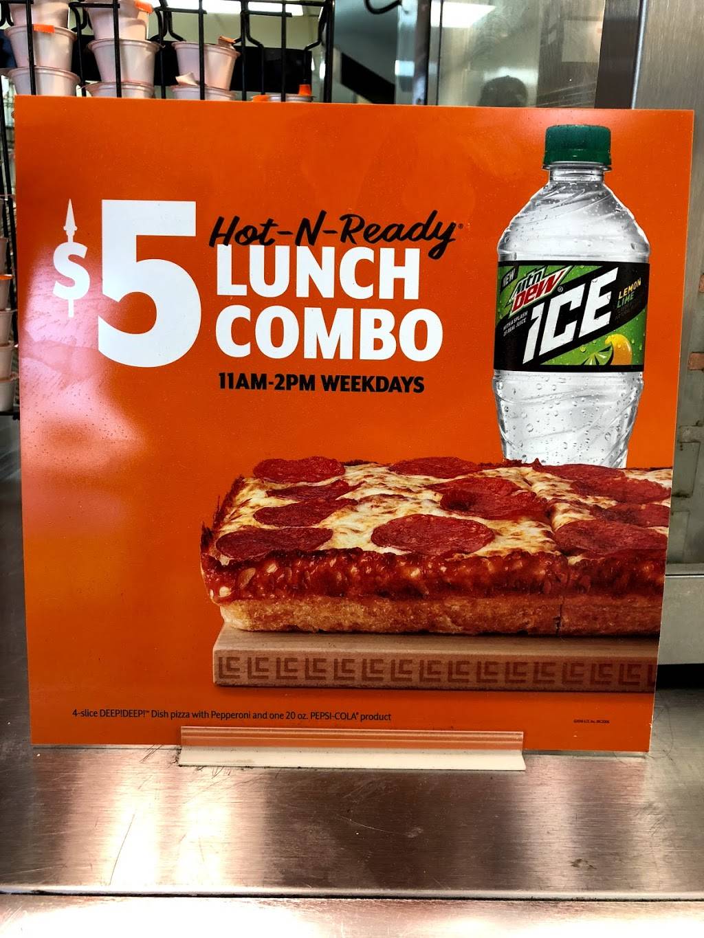 Little Caesars Pizza | restaurant | 1015 S Ridgewood Ave, Edgewater, FL 32132, USA | 3864102423 OR +1 386-410-2423