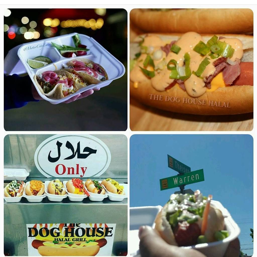 The Dog House Halal Grill hotdog stand | meal takeaway | 10450 Warren Ave, Dearborn, MI 48126, USA | 3132588825 OR +1 313-258-8825