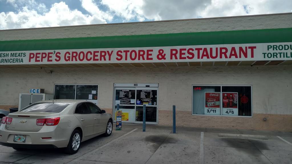 Pepes Grocery Store & Restaurant | restaurant | 965 Howard St, Live Oak, FL 32064, USA | 3862190038 OR +1 386-219-0038