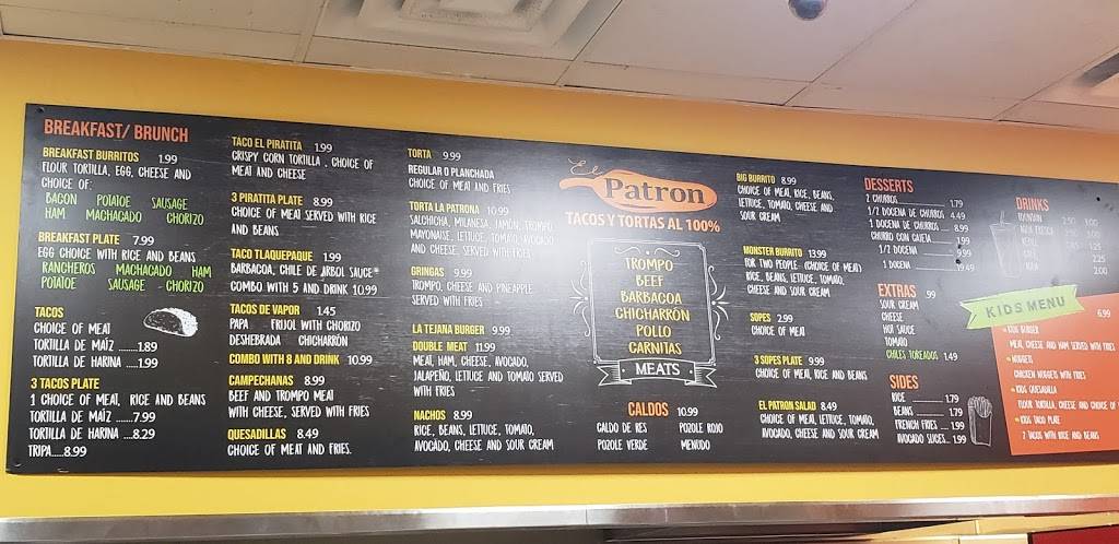 El Patron Tacos y Tortas al 100 | restaurant | 212 E Spring Valley Rd, Richardson, TX 75081, USA | 4693177474 OR +1 469-317-7474