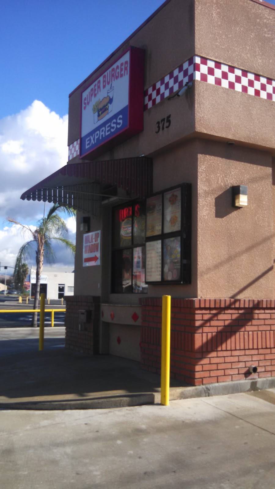 Super Burger Express | restaurant | 375 W Olive Ave, Porterville, CA 93257, USA | 5597890334 OR +1 559-789-0334
