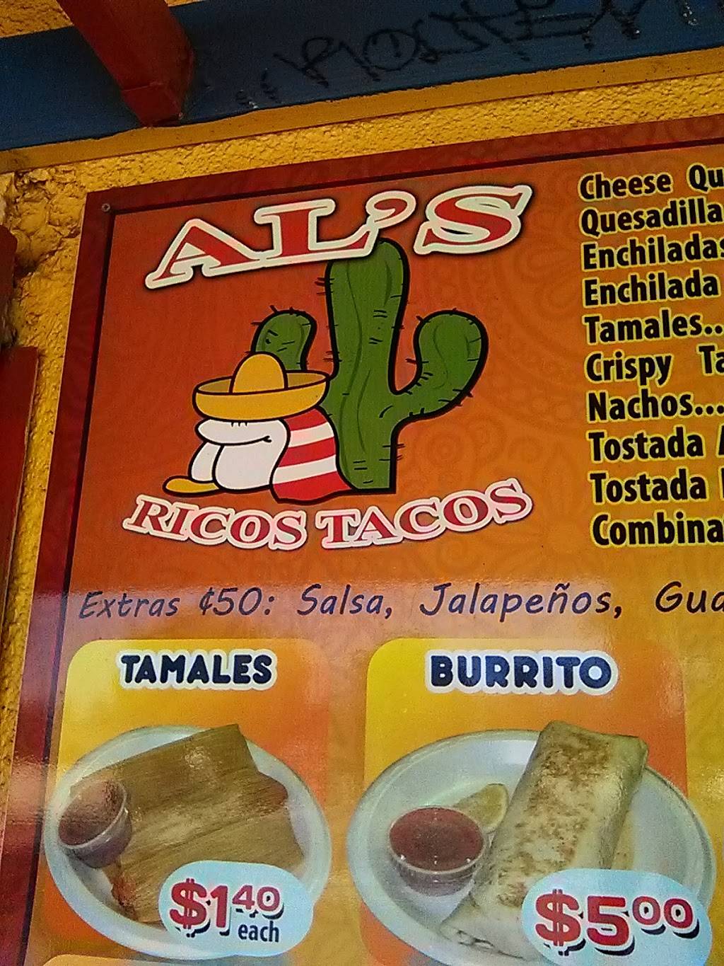 Als Ricos Tacos | restaurant | 2950 Ventura Ave, Fresno, CA 93721, USA | 5592372214 OR +1 559-237-2214