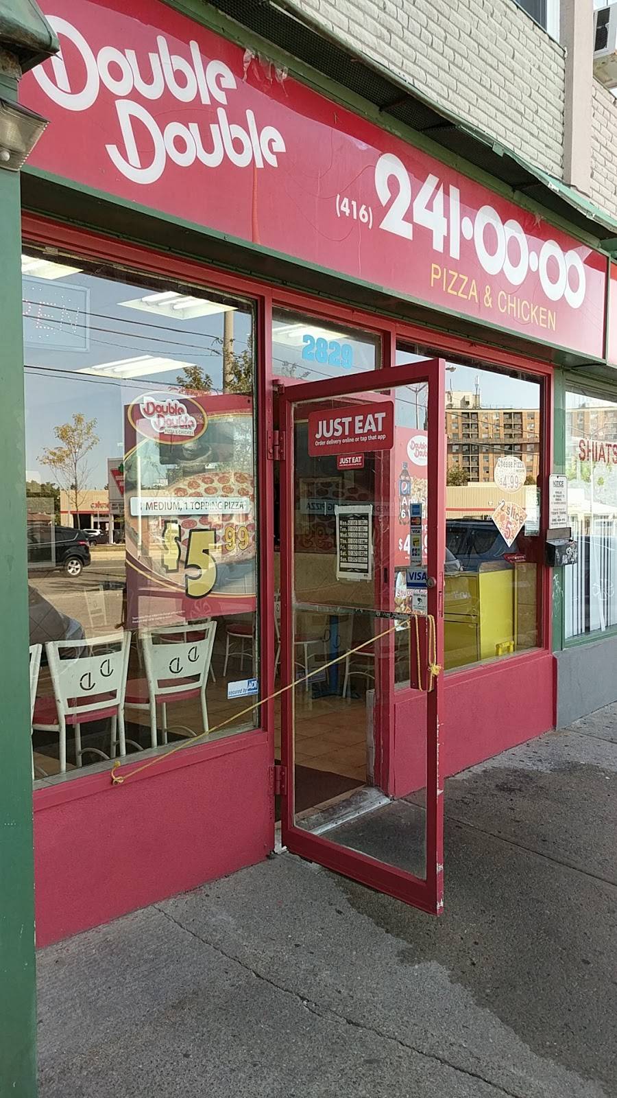 Double Double Pizza & Chicken | restaurant | 2829 Kingston Rd, Scarborough, ON M1M 1N2, Canada | 4165516769 OR +1 416-551-6769
