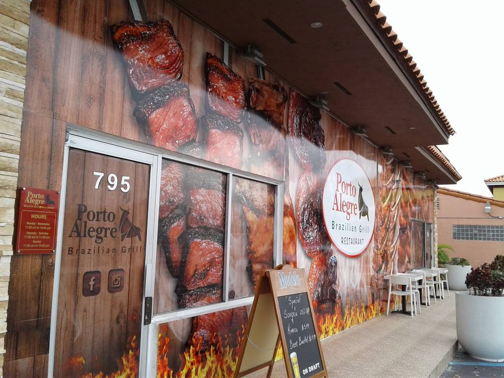 Porto Alegre Brazilian Grill and Meat Market | restaurant | 795 E 8th Ave, Hialeah, FL 33010, USA | 3055153561 OR +1 305-515-3561