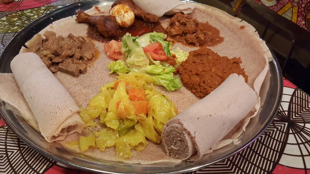 St. Yared Ethiopian Cuisine & Coffeehaus | restaurant | 11210 Fall Creek Rd, Indianapolis, IN 46256, USA | 3173634435 OR +1 317-363-4435
