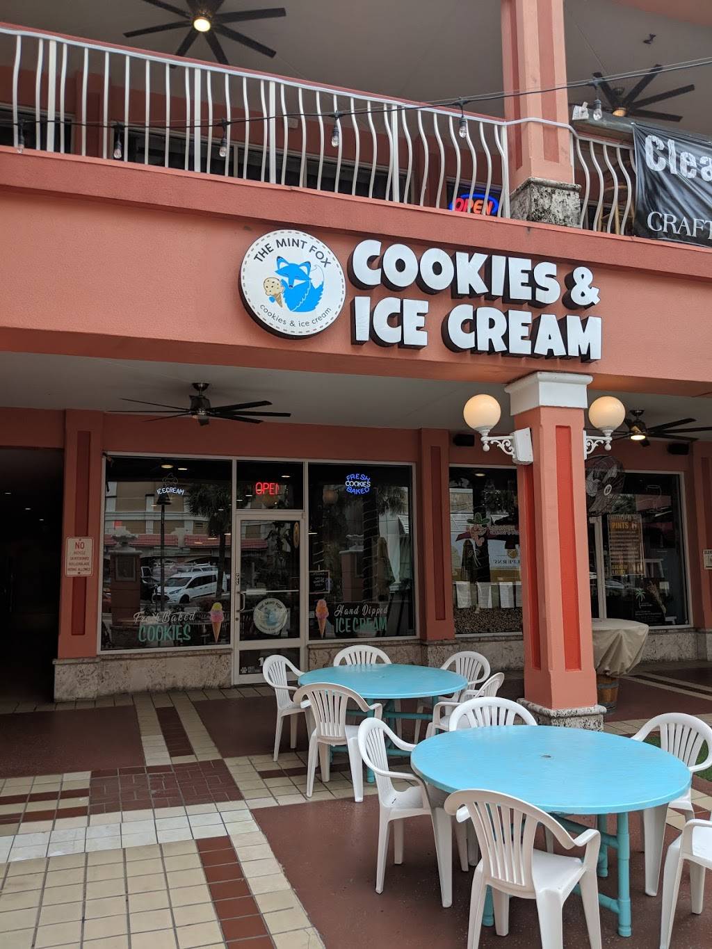 The Mint Fox Cookies & Ice Cream | cafe | 483 Mandalay Ave #114, Clearwater, FL 33767, USA | 7274444555 OR +1 727-444-4555