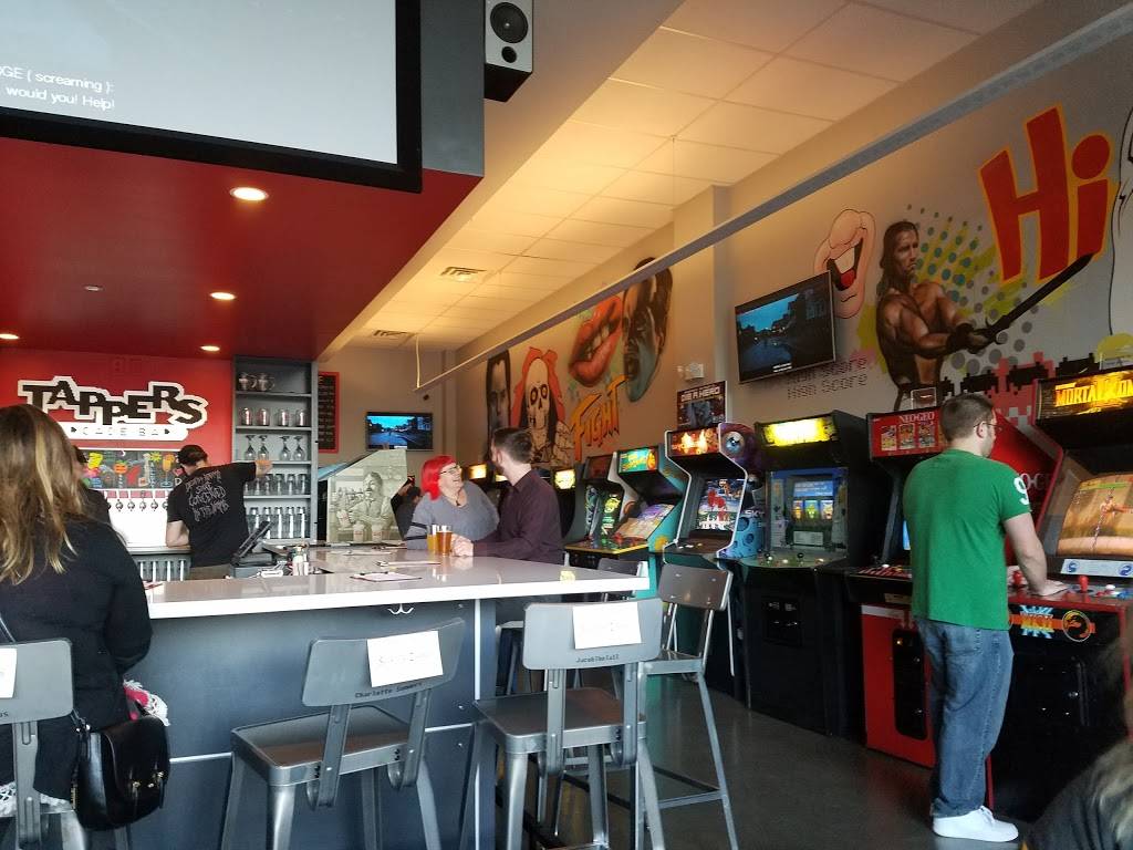Tappers Arcade Bar | restaurant | 501 Virginia Ave #102, Indianapolis, IN 46203, USA | 3176026411 OR +1 317-602-6411