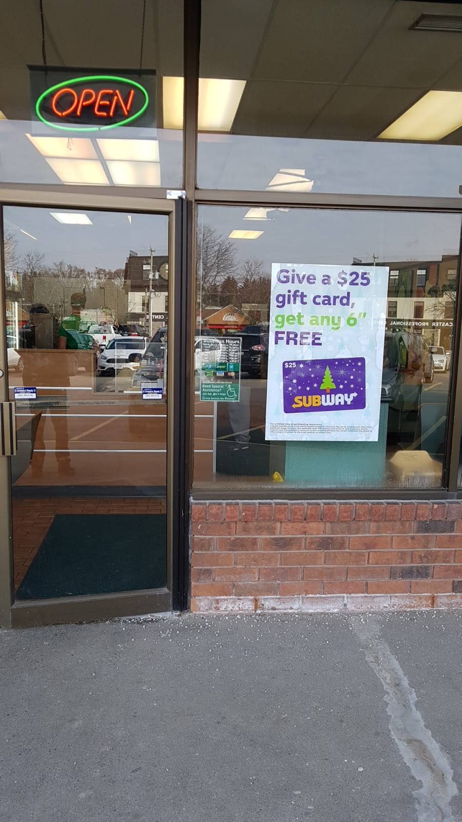 Subway | meal takeaway | County Fair Plaza, 54 Wilson St W Unit #2, Ancaster, ON L9G 3T8, Canada | 9053047827 OR +1 905-304-7827