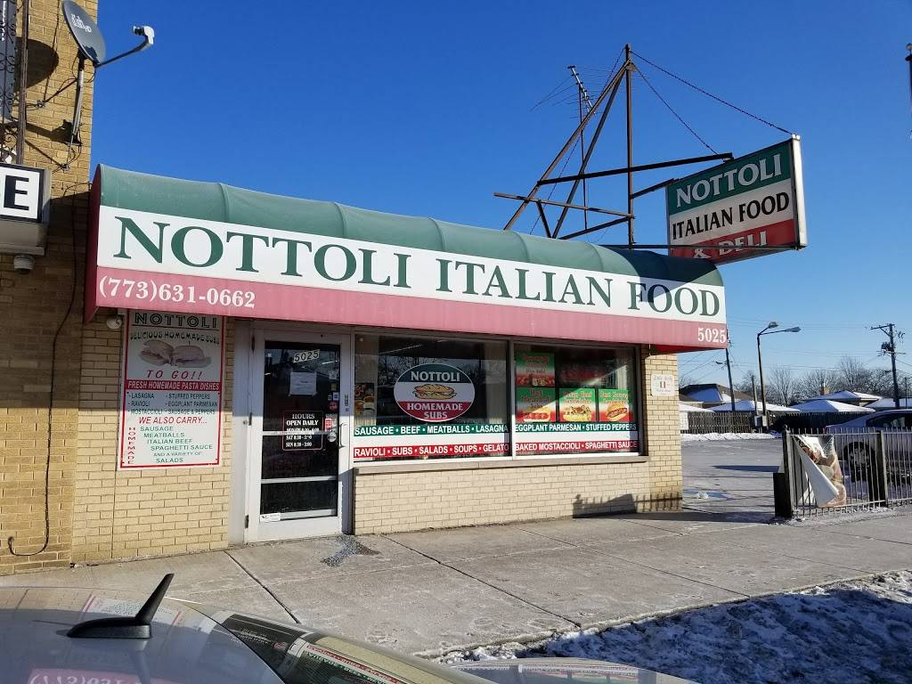 Nottoli Italian Foods | restaurant | 5025 N Harlem Ave, Chicago, IL 60656, USA | 7736310662 OR +1 773-631-0662