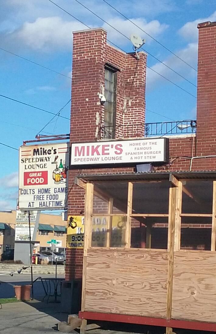 Mikes Speedway Lounge | restaurant | 3701 W 16th St, Indianapolis, IN 46222, USA | 3176318807 OR +1 317-631-8807