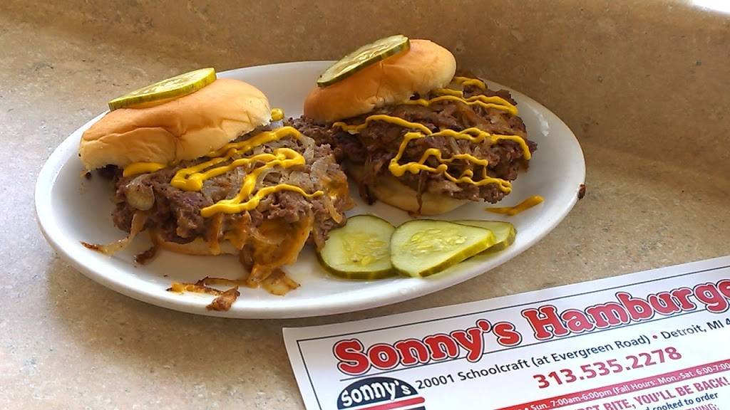 Sonnys Hamburgers | restaurant | 20001 Schoolcraft, Detroit, MI 48223, USA | 3135352278 OR +1 313-535-2278