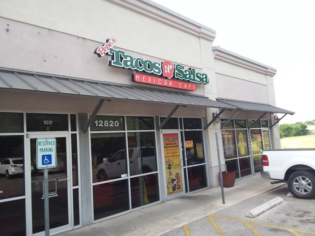 Pepes Tacos N Salsa | restaurant | 12820 Jones Maltsberger Rd, San Antonio, TX 78247, USA | 2102368288 OR +1 210-236-8288