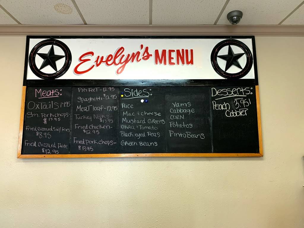 Evelyn’s Soulfood | restaurant | 1925 Regional Medical Dr, Wharton, TX 77488, USA | 9795313086 OR +1 979-531-3086