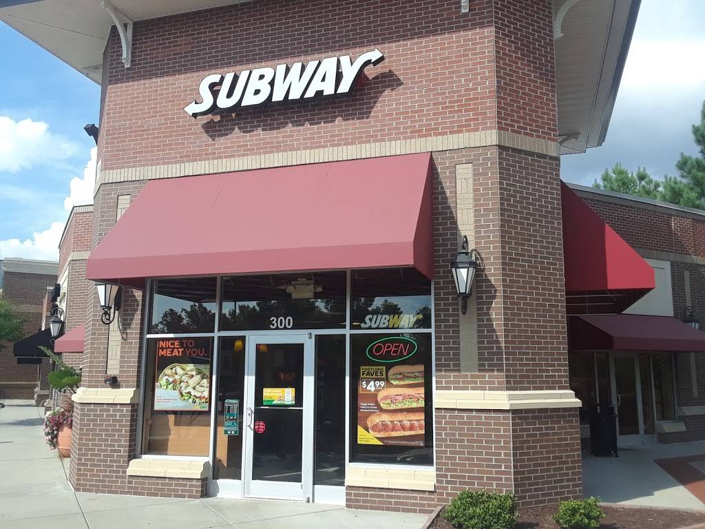Subway | restaurant | 10130-300 Green Level Church Road, Cary, NC 27519, USA | 9194609422 OR +1 919-460-9422