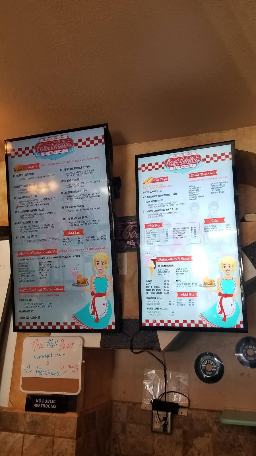 Fast Eddies | restaurant | Top Town, Crest Forest Dr, Crestline, CA 92325, USA | 9095892900 OR +1 909-589-2900