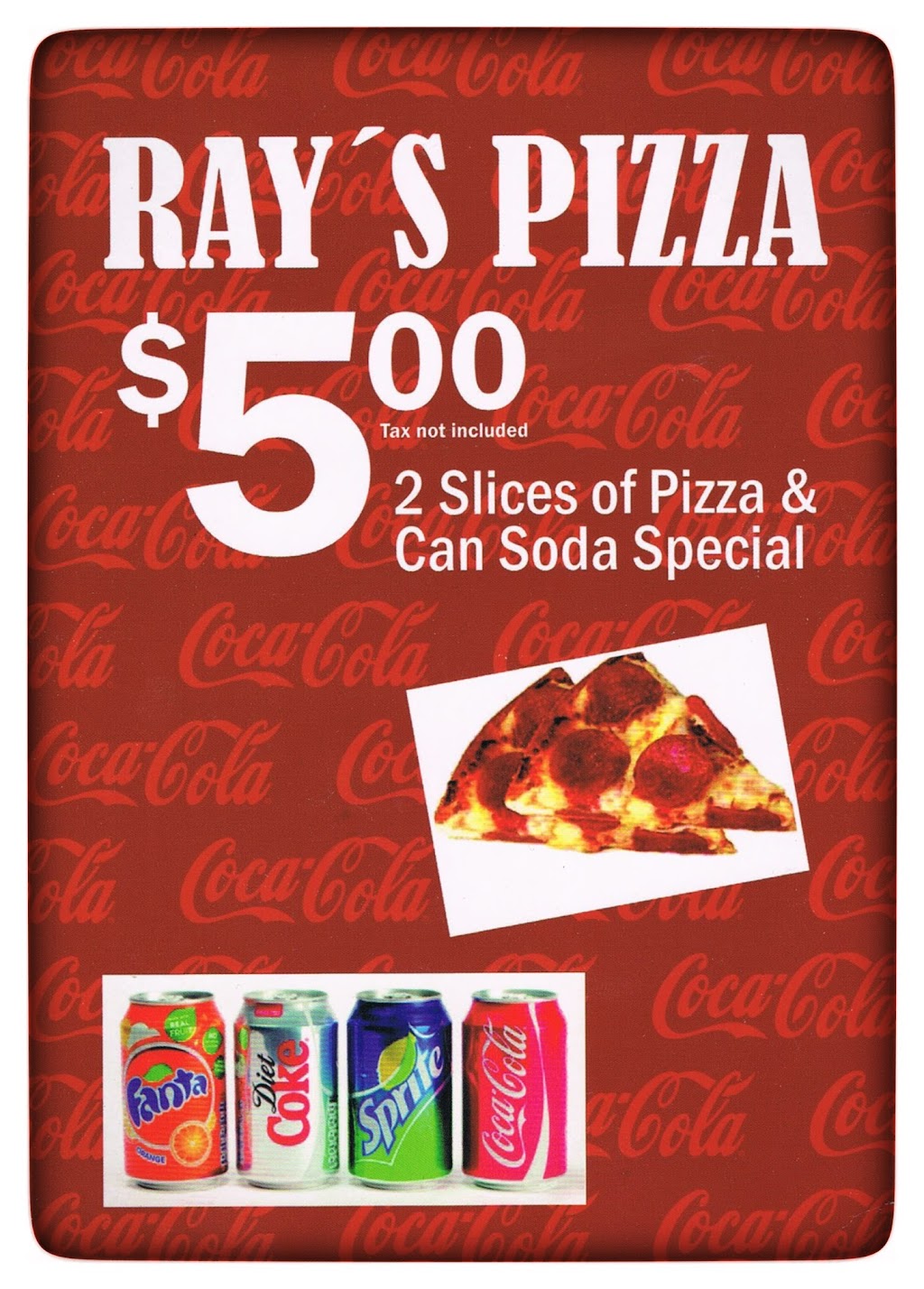 Rays Pizza | restaurant | 2711 N Hiatus Rd, Hollywood, FL 33026, USA | 9544335757 OR +1 954-433-5757