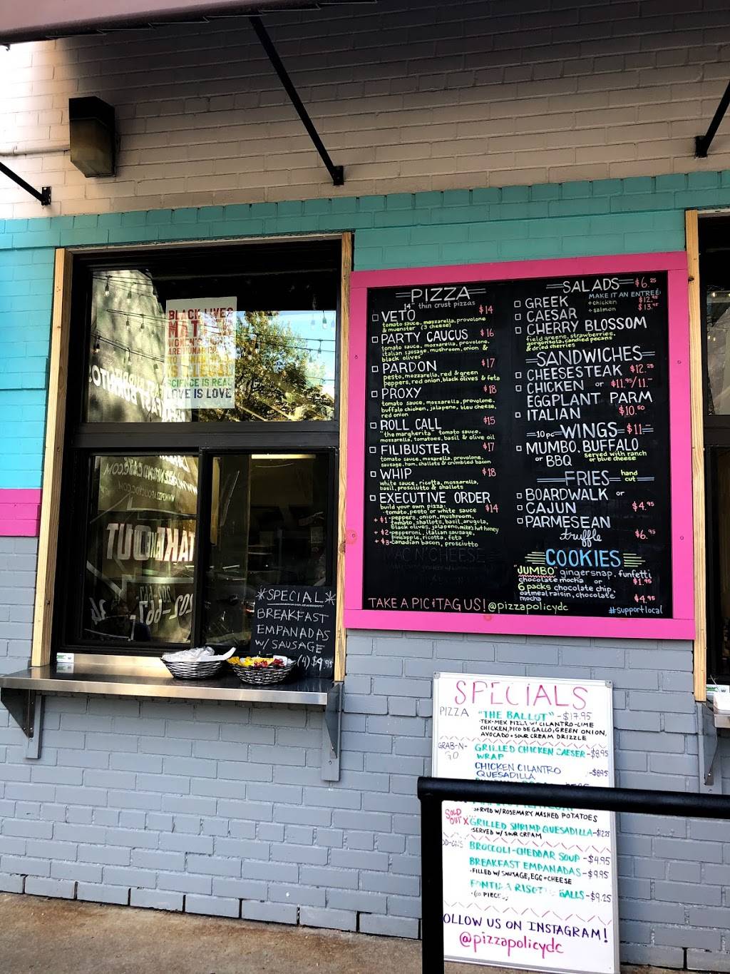 Pizza Policy DC | restaurant | 1335 14th St NW, Washington, DC 20005, USA | 2026672684 OR +1 202-667-2684
