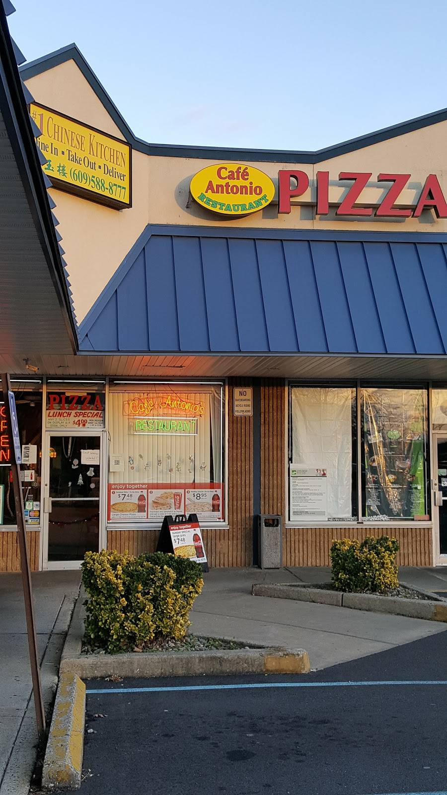 Cafe Antonios Restaurant | restaurant | 102 Flock Rd, Trenton, NJ 08619, USA | 6095878010 OR +1 609-587-8010