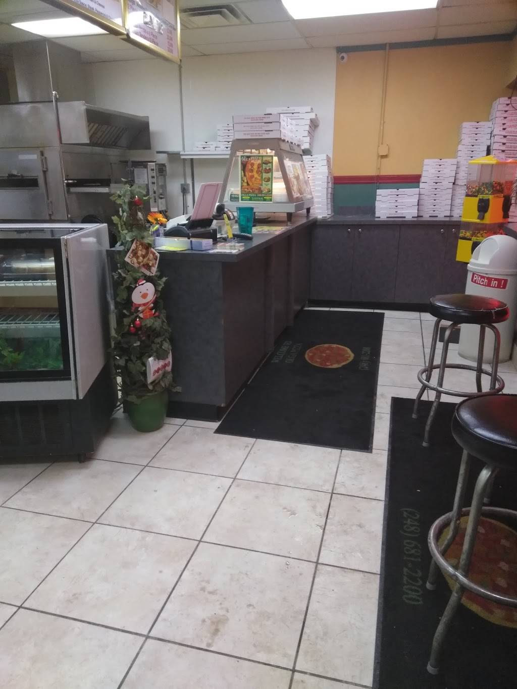 Olga Pizza | restaurant | 2891 Pontiac Lake Rd, Waterford Twp, MI 48328, USA | 2486812200 OR +1 248-681-2200