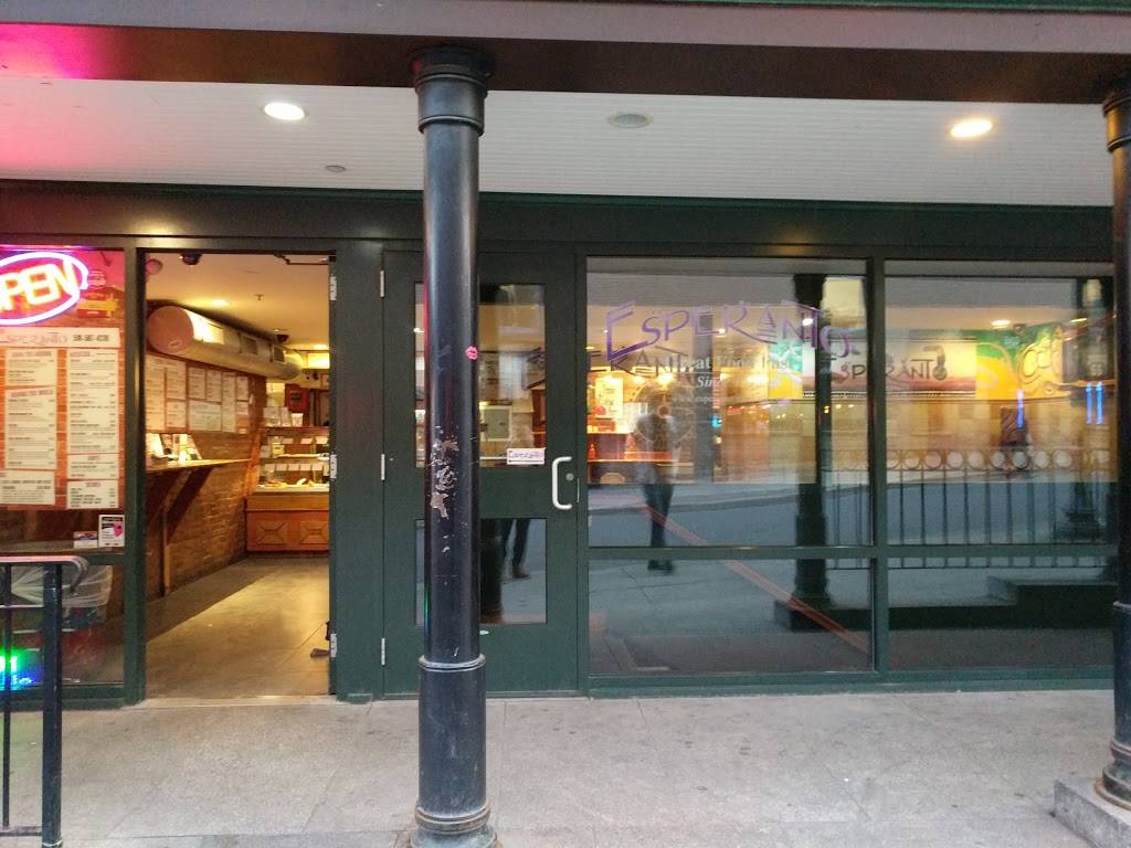 Esperanto | restaurant | 4 Caroline St, Saratoga Springs, NY 12866, USA | 5185874236 OR +1 518-587-4236