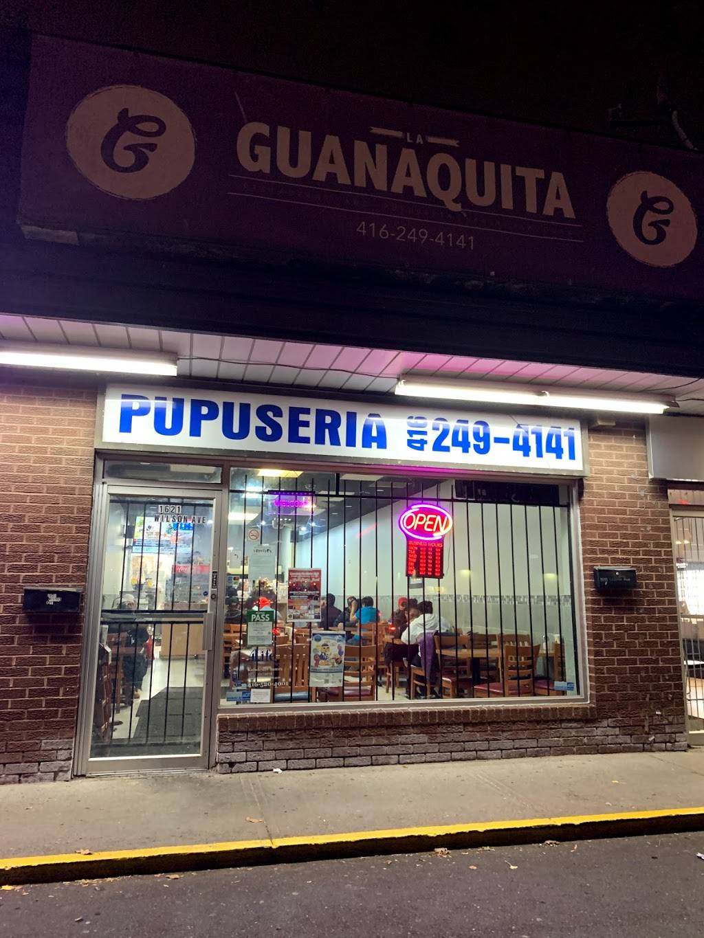 La Guanaquita | restaurant | 1621 Wilson Ave, North York, ON M3L 1A5, Canada | 4162494141 OR +1 416-249-4141