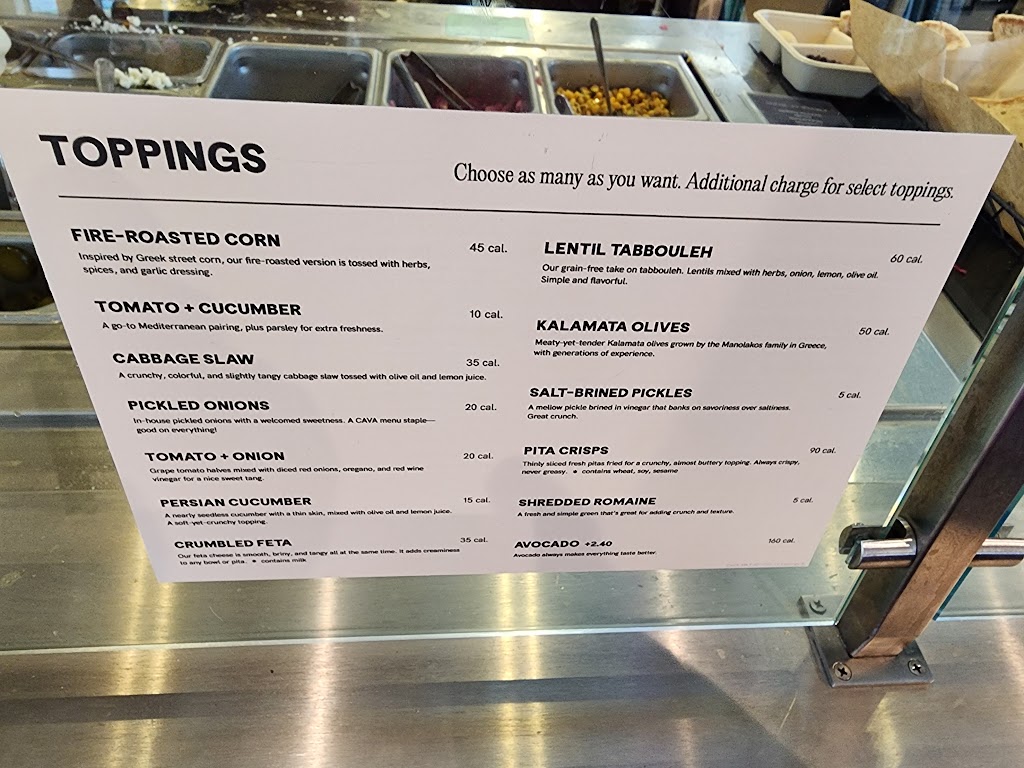 CAVA | restaurant | 2200 Peachtree Industrial Blvd, Duluth, GA 30097, USA | 4708577116 OR +1 470-857-7116