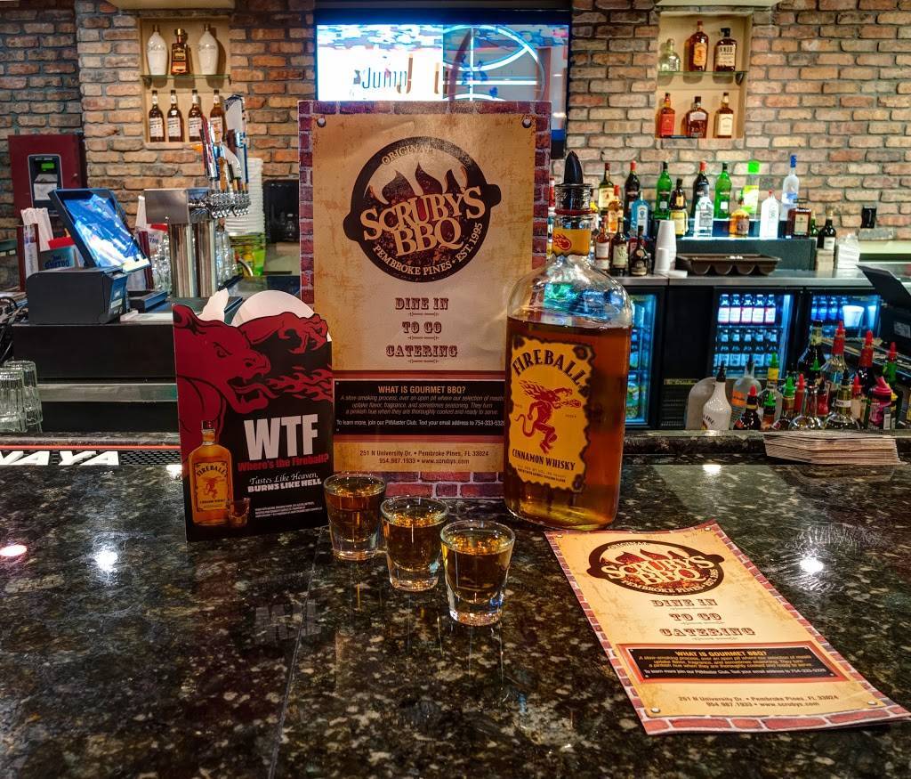 Scrubys BBQ | restaurant | 251 N University Dr, Pembroke Pines, FL 33024, USA | 9549871933 OR +1 954-987-1933