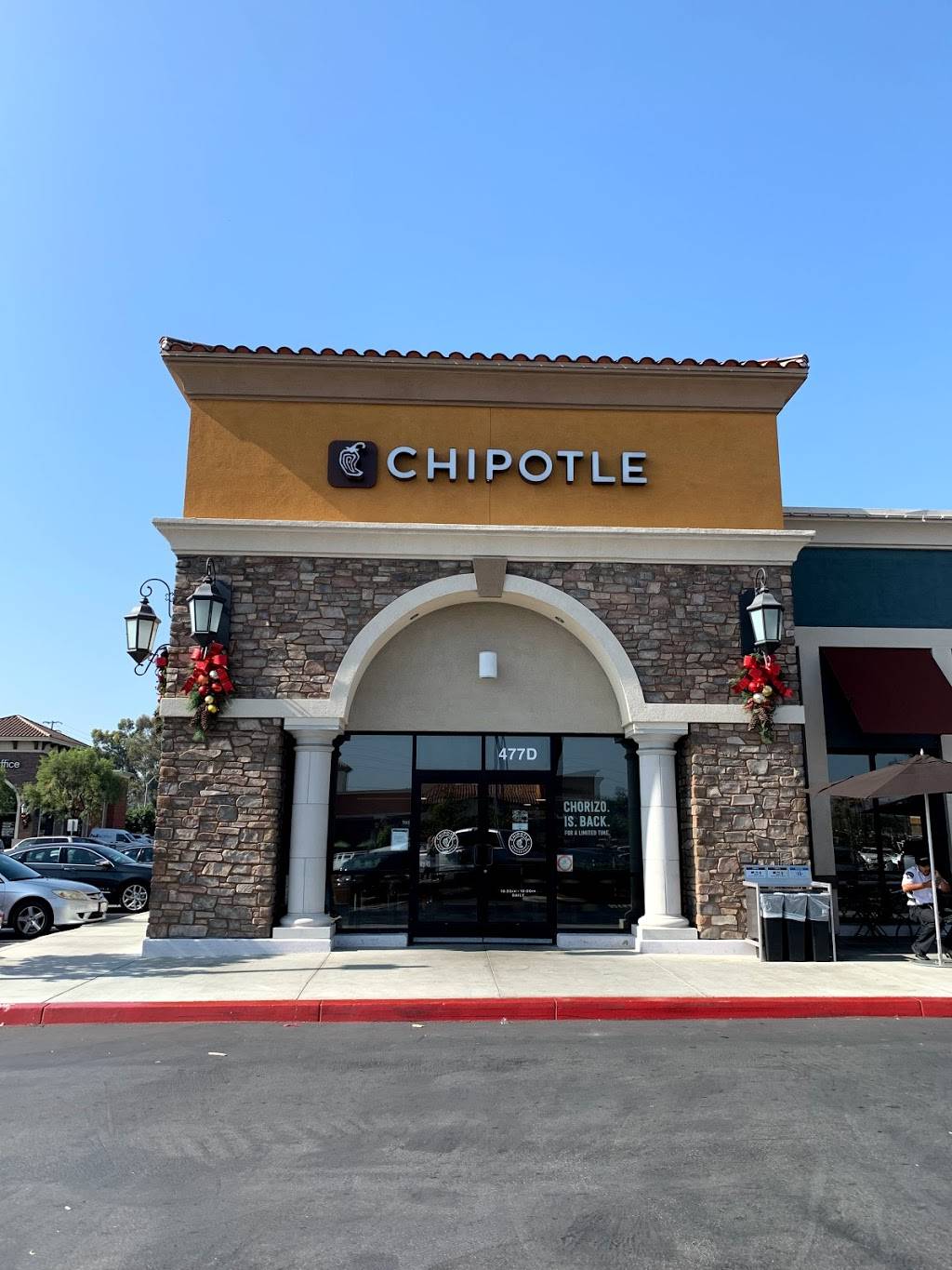 Chipotle Mexican Grill | restaurant | 477 S Associated Rd Ste A, Brea, CA 92821, USA | 7145826519 OR +1 714-582-6519