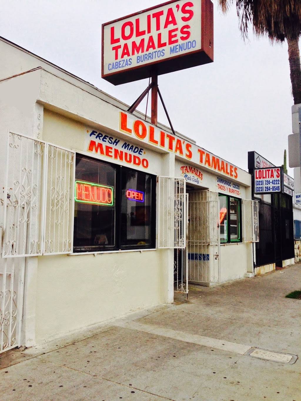 Lolitas Tamales | restaurant | 6050 Whittier Blvd, Los Angeles, CA 90022, USA | 3237244222 OR +1 323-724-4222