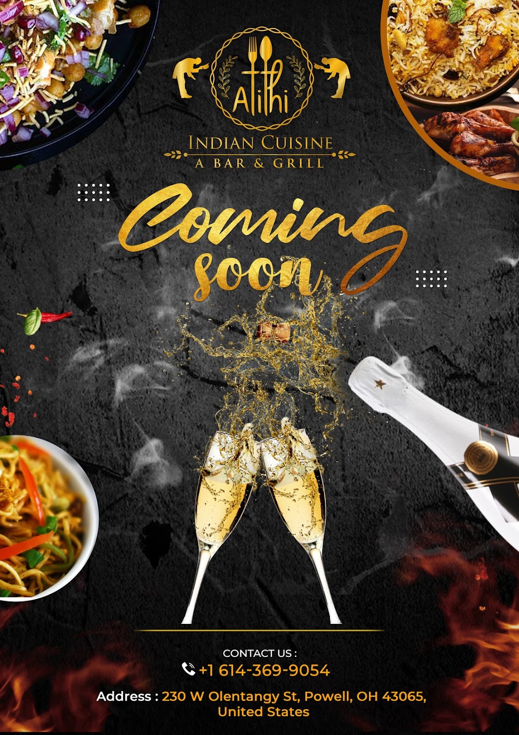 Atithi Indian Cuisine | restaurant | 230 W Olentangy St, Powell, OH 43065, USA | 6147722247 OR +1 614-772-2247