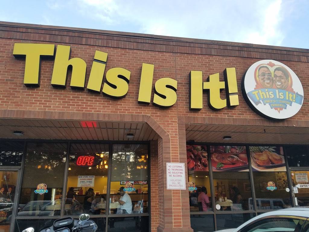 This Is It! | restaurant | 4065 Memorial Dr, Decatur, GA 30032, USA | 4042925616 OR +1 404-292-5616