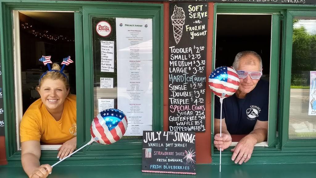 Trimmers Ice Cream | meal takeaway | 9833 NY-96, Trumansburg, NY 14886, USA | 6073873993 OR +1 607-387-3993